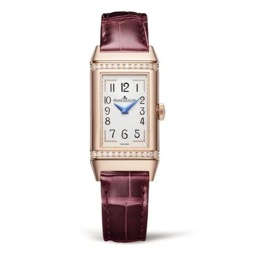 Reverso One Duetto Pink Gold / Silver / Alligator
