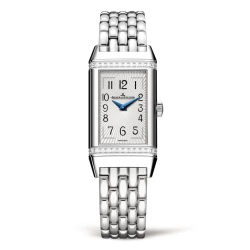 Reverso One Stainless Steel / Diamond / White / Bracelet