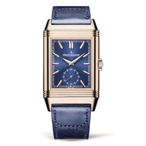 Reverso Tribute Duoface Fagliano Pink Gold / Blue