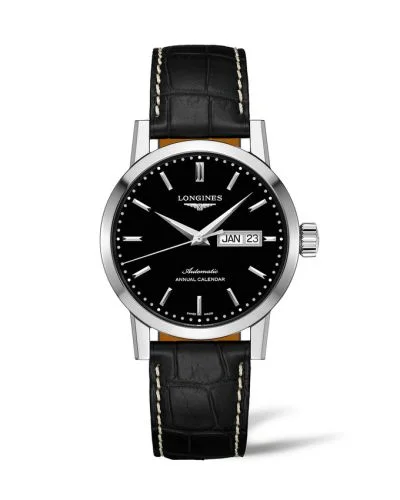 1832 Annual Calendar 40 Stainless Steel / Black