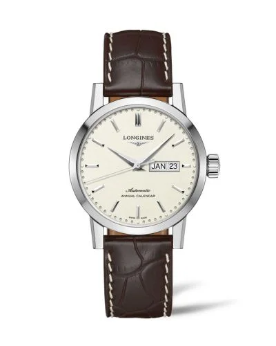 1832 Annual Calendar 40 Stainless Steel / Black