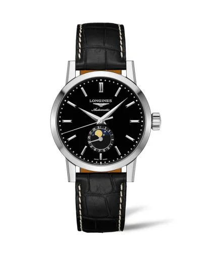1832 Moonphase 40 Stainless Steel / Black