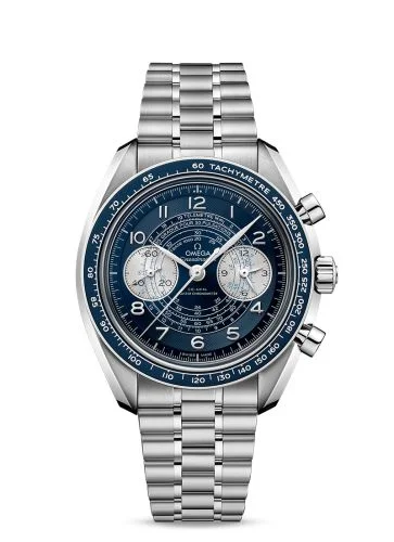 Speedmaster Chronoscope Master Chronometer Stainless Steel / Blue / Bracelet