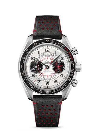 Speedmaster Chronoscope Master Chronometer Stainless Steel / Silver / Calf