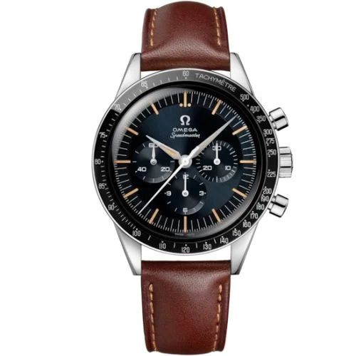 Speedmaster First Omega in Space Master Chronometer Stainless Steel / Blue-Grey