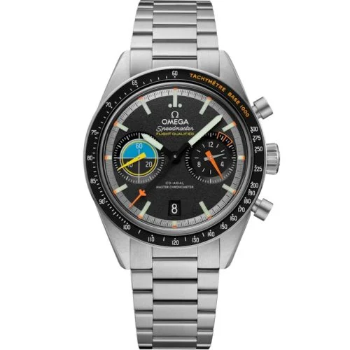 Speedmaster Pilot Flight Qualified Stainless Steel / Black