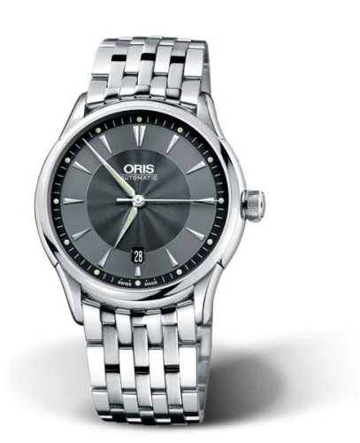 Artelier Date 40 Stainless Steel / Black / Bracelet