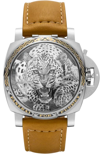 Luminor 1950 3 Days Automatic Acciaio Sealand for Purdey Leopard