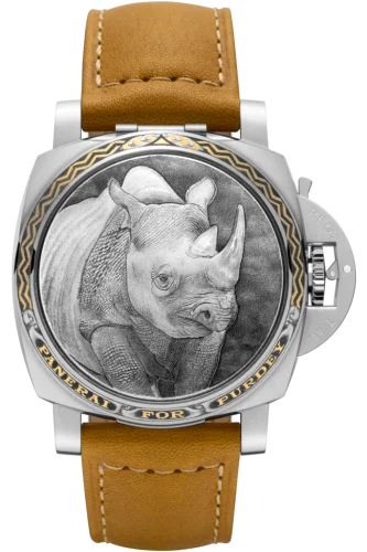 Luminor 1950 3 Days Automatic Acciaio Sealand for Purdey Rhinoceros
