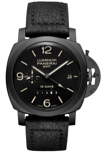 Luminor 1950 44 10 Days GMT Ceramic / Black