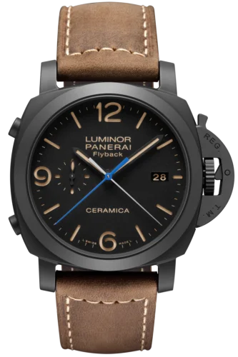 Luminor 1950 44 3 Days Chrono Flyback Automatic Ceramic / Black