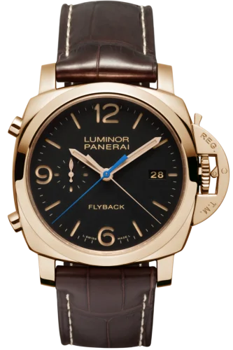 Luminor 1950 44 3 Days Chrono Flyback Automatic Red Gold / Black