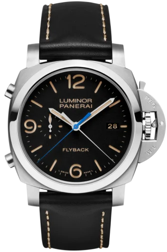 Luminor 1950 44 3 Days Chrono Flyback Automatic Stainless Steel / Black