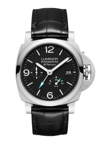 Luminor 1950 44 BiTempo Power Reserve Stainless Steel / Black