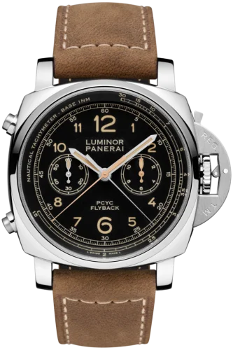 Luminor 1950 44 PCYC Chrono Flyback Automatic Stainless Steel / Black