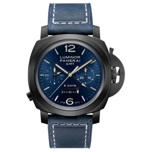 Luminor 1950 Chrono Monopulsante 8 Days GMT Blu Notte
