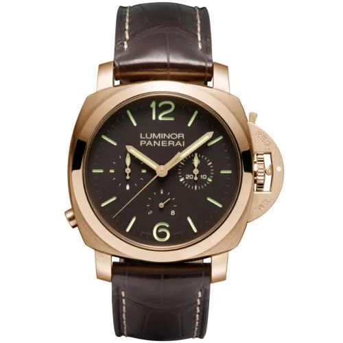 Luminor 1950 Chrono Monopulsante 8 Days Oro Rosa