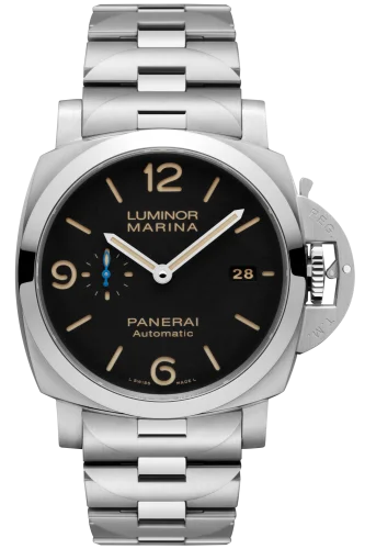 Luminor 1950 Marina 44 3 Days Automatic Stainless Steel / Black / Bracelet