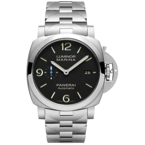 Luminor 1950 Marina 44 3 Days Automatic Stainless Steel / Black / Bracelet