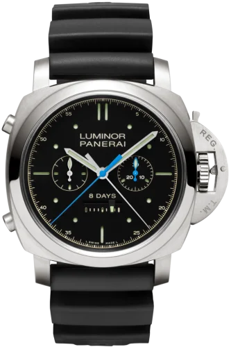 Luminor 1950 Rattrapante 8 Days Titanio