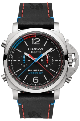Luminor 1950 Regatta Oracle Team USA 3 Days Chrono Flyback Automatic Titanio