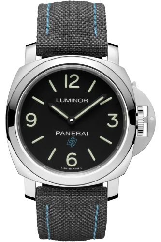 Luminor Base 44 Logo 3 Days Black - Blue OP