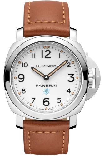 Luminor Base 44 Logo 3 Days White / Blue OP