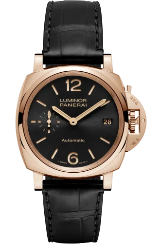 Luminor Due 38 Automatic Oro Rosso / Black
