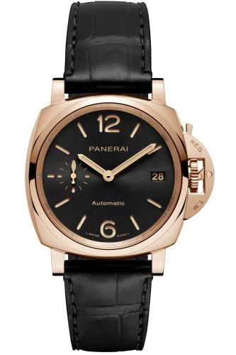 Luminor Due 38 Automatic Red Gold / Black