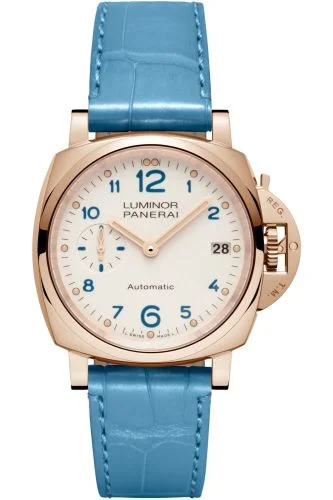 Luminor Due 38 Automatic Red Gold / White
