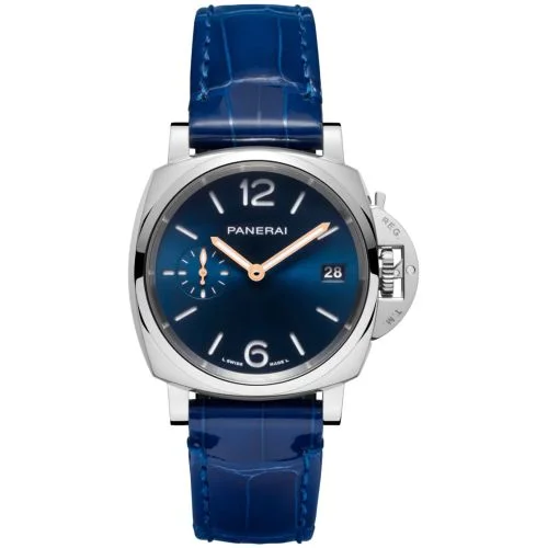 Luminor Due 38 Automatic Stainless Steel / Blue