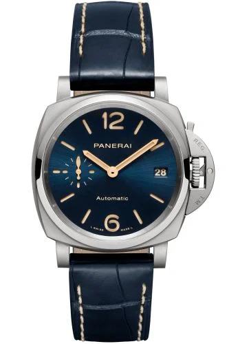 Luminor Due 38 Automatic Titanium / Blue