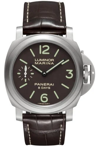 Luminor Marina 44 8 Days Titanium / Brown