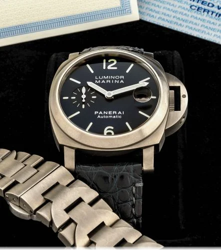 Luminor Marina Automatic 40mm Titanium Blue