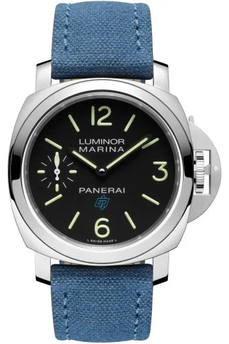 Luminor Marina Logo 3 Days Black / Blue OP