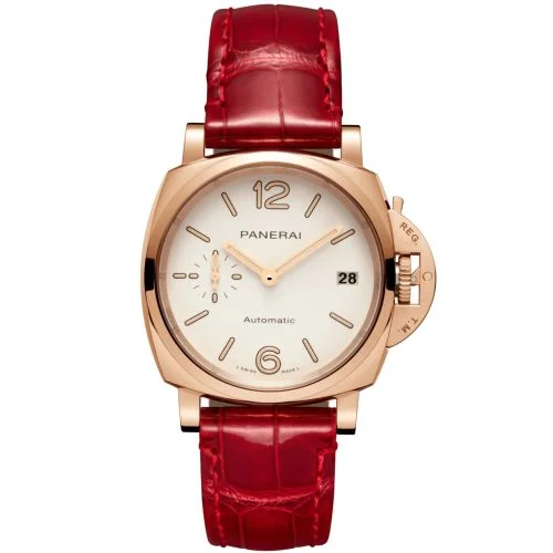 Luminor Piccolo Due 38 Automatic Goldtech / White