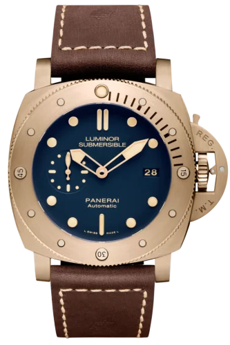 Luminor Submersible 1950 3 Days Automatic Bronzo Blue