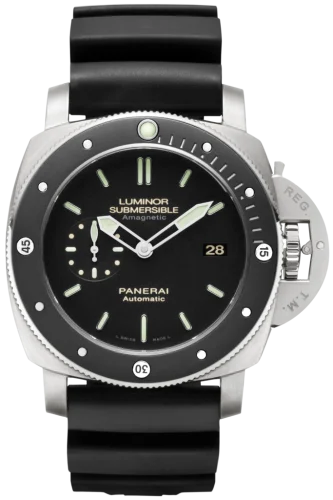 Luminor Submersible 1950 Amagnetic 3 Days Automatic Titanio