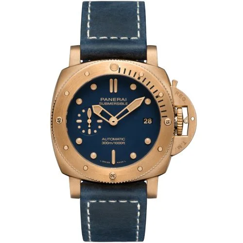 Luminor Submersible 42 3 Days Automatic Bronzo Blu Abisso