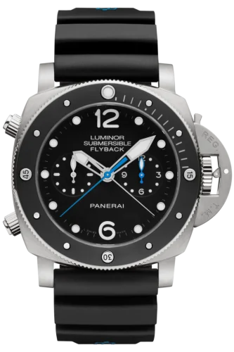 Luminor Submersible 47 3 Days Chrono Flyback Automatic Titanium / Ceramic / Black