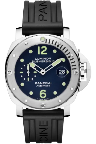 Luminor Submersible Automatic Acciaio Blue