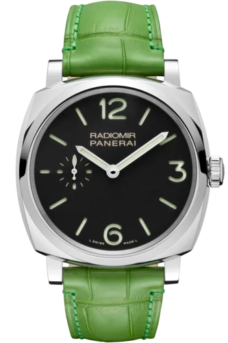 Radiomir 1940 42 3 Days Stainless Steel / Black
