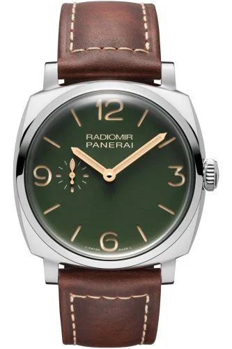 Radiomir 1940 45 3 Days Automatic Stainless Steel / Military Green