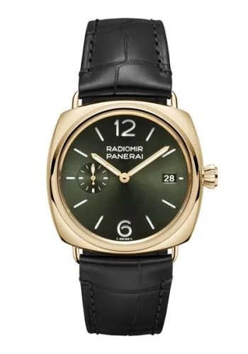 Radiomir Quaranta Yellow Gold / Green