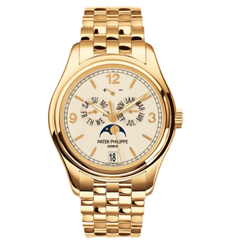 Annual Calendar 5146 Yellow Gold / Cream / Bracelet