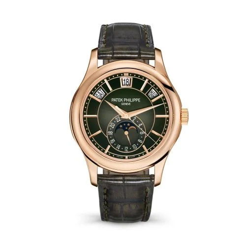 Annual Calendar 5205 Rose Gold / Green