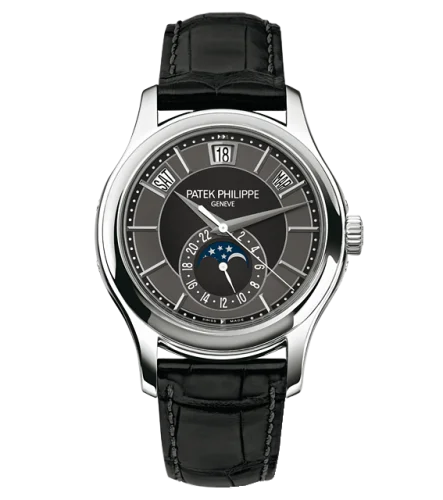 Annual Calendar 5205 White Gold / Black