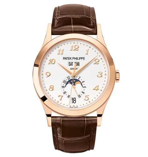Annual Calendar 5396 Rose Gold / Silver