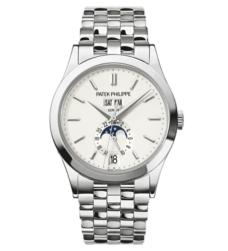 Annual Calendar 5396 White Gold Bracelet