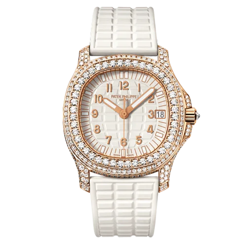 Aquanaut 5069 Rose Gold White